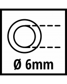 SPIRAALSLANG 4 M - Ø6 MM - 1 STUK