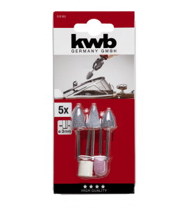 SLIJPSTEENTJES SET MINIATUUR 5-DELIG SLIJPSTEENTJES SET MINIATUUR 5-DELIG