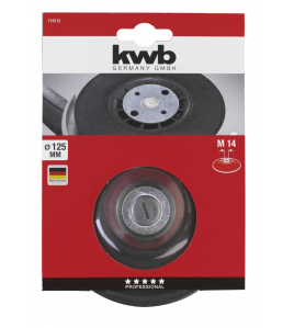 STEUNSCHIJFHAAKSESL.125 MM X M14 STEUNSCHIJFHAAKSESL.125 MM X M14