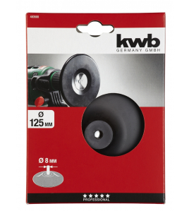 RUBBER STEUNSCHIJF 125 MM RUBBER STEUNSCHIJF 125 MM