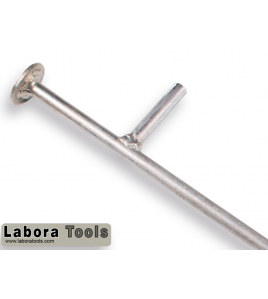 DRAADPEN 600 X 10 MM LABORA VERZINKT MET HAAKSE KOP.