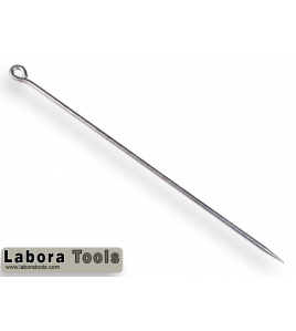 DRAADPEN 600 X 10 MM LABORA VERZINKT MET OOG.