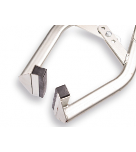 BANDENTANG RUBBER VERZINKT LABORA. BREEDSTE PUNT BEK IS 26CM