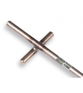 DRAADPEN, LABORA, LENGTE 600 X 14 MM, VERZINKT, MET KRUISKOP 100 MM.