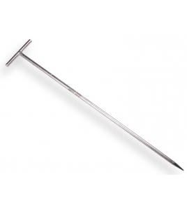 DRAADPEN LABORA, LENGTE 800 MM, DIAMETER &#248; 14 MM, VERZINKT MET T-KOP.