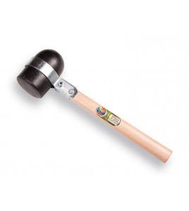 RUBBERHAMER, ROTTERDAMS MODEL, 70 SHORE + BEUGEL, ZONDER GAT.