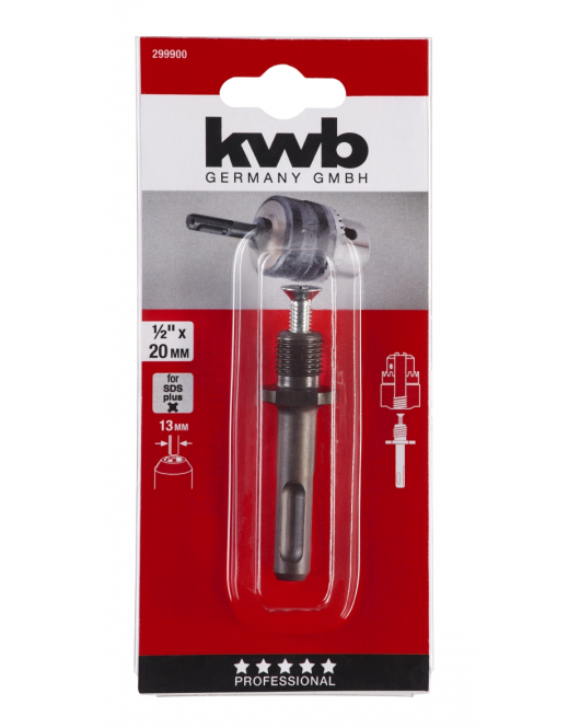 SDS ADAPTER V.BOORK. 1/2X20