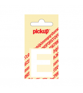 PLAKLETTER HELVETICA 40 MM WIT E