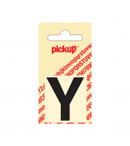 PLAKLETTER HELVETICA 40 MM ZWART Y