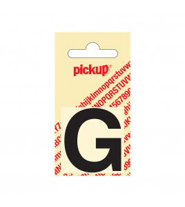 PLAKLETTER HELVETICA 40 MM ZWART G