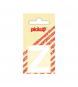 PLAKLETTER HELVETICA 40 MM WIT Z