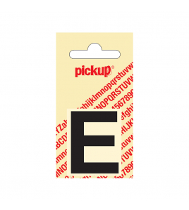 PLAKLETTER HELVETICA 40 MM ZWART E