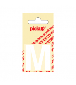 PLAKLETTER HELVETICA 40 MM WIT M