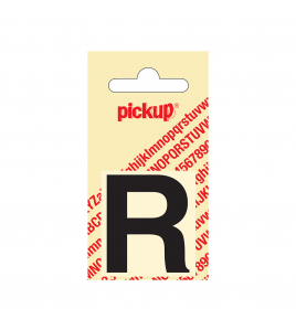 PLAKLETTER HELVETICA 40 MM ZWART R