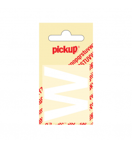 PLAKLETTER HELVETICA 40 MM WIT W