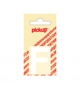 PLAKLETTER HELVETICA 40 MM WIT F