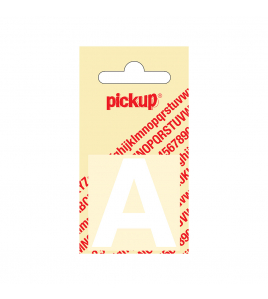 PLAKLETTER HELVETICA 40 MM WIT A