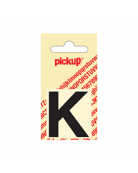 PLAKLETTER HELVETICA 40 MM ZWART K