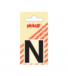 PLAKLETTER HELVETICA 40 MM ZWART N