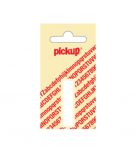 PLAKLETTER HELVETICA 40 MM WIT I