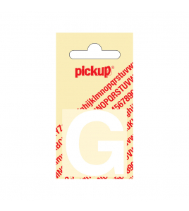 PLAKLETTER HELVETICA 40 MM WIT G