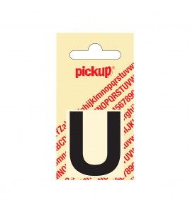 PLAKLETTER HELVETICA 40 MM ZWART U