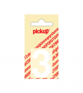 PLAKCIJFER HELVETICA 40 MM WIT 3