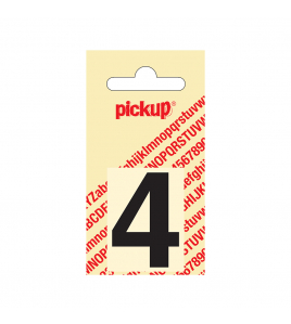 PLAKCIJFER HELVETICA 40 MM ZWART 4