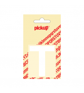 PLAKLETTER HELVETICA 60 MM WIT T