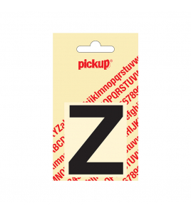 PLAKLETTER HELVETICA 60 MM ZWART Z