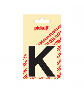 PLAKLETTER HELVETICA 60 MM ZWART K
