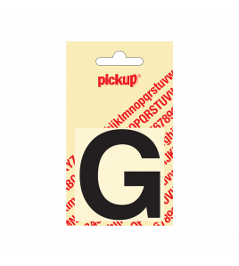 PLAKLETTER HELVETICA 60 MM ZWART G