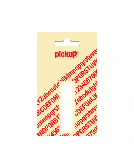 PLAKLETTER HELVETICA 60 MM WIT I