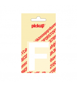 PLAKLETTER HELVETICA 60 MM WIT F