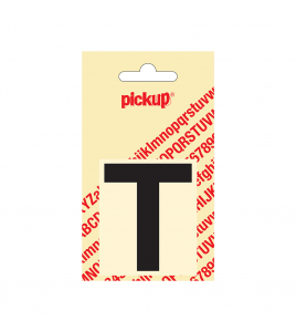 PLAKLETTER HELVETICA 60 MM ZWART T