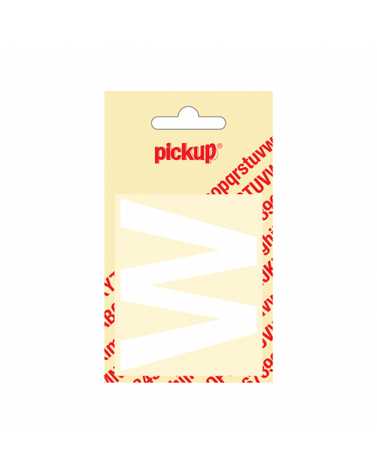 PLAKLETTER HELVETICA 60 MM WIT W