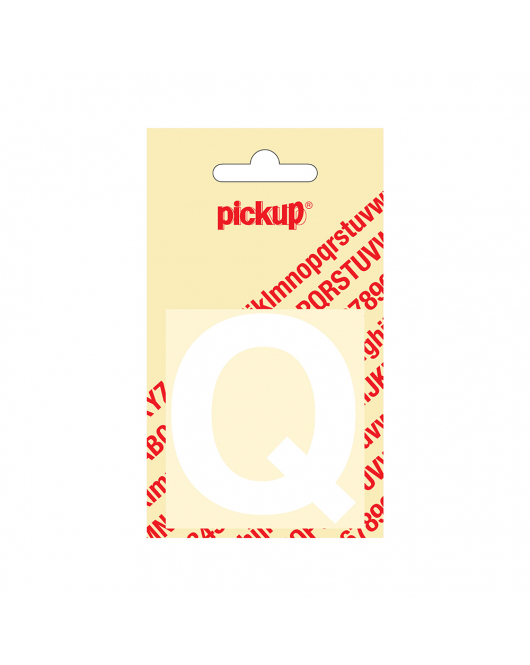 PLAKLETTER HELVETICA 60 MM WIT Q