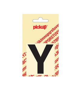 PLAKLETTER HELVETICA 60 MM ZWART Y