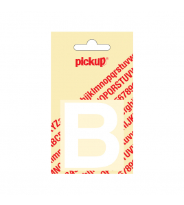 PLAKLETTER HELVETICA 60 MM WIT B