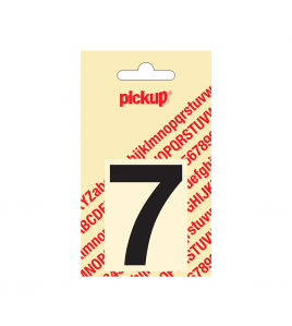 PLAKCIJFER HELVETICA 60 MM ZWART 7