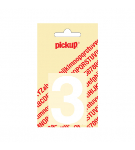 PLAKCIJFER HELVETICA 60 MM WIT 3