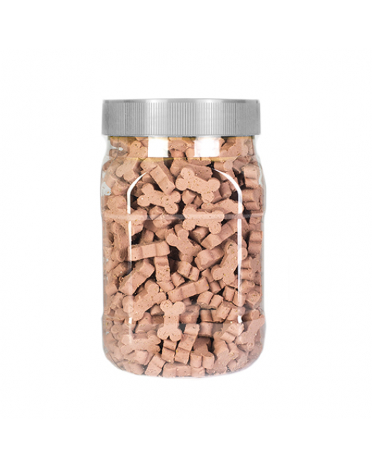 HOND BOTJES ZALM 500 GR./POT (PROMO POT)