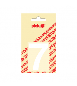 PLAKCIJFER HELVETICA 60 MM WIT 7