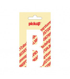 PLAKLETTER NOBEL 90 MM WIT B