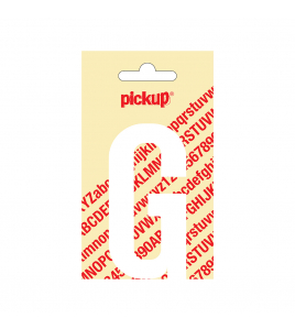 PLAKLETTER NOBEL 90 MM WIT G