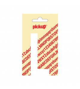 PLAKLETTER NOBEL 90 MM WIT L