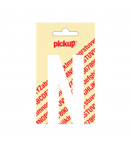 PLAKLETTER NOBEL 90 MM WIT N