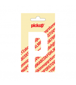 PLAKLETTER NOBEL 90 MM WIT P