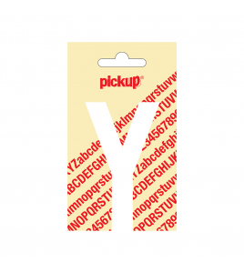 PLAKLETTER NOBEL 90 MM WIT Y