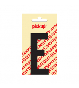 PLAKLETTER NOBEL 90 MM ZWART E